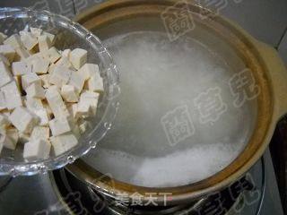 皮蛋豆腐粥的做法步骤：4