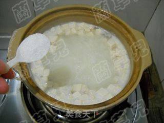 皮蛋豆腐粥的做法步骤：5