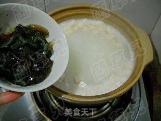 皮蛋豆腐粥的做法步骤：6