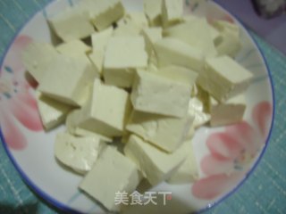 老干妈烧豆腐的做法步骤：3