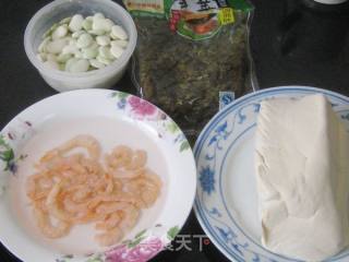虾干酸菜豆腐汤的做法步骤：1