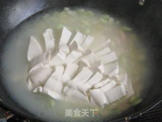 虾干酸菜豆腐汤的做法步骤：4