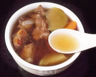 清润止咳  青红萝卜罗汉果煲猪骨汤的做法步骤：6