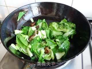 腊肠油菜的做法步骤：5