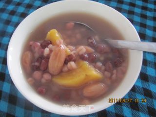红豆薏米地瓜粥的做法步骤：6