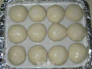 泡着椰浆烤的椰蓉面包的做法步骤：8