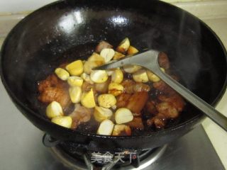 栗子烧肉的做法步骤：6
