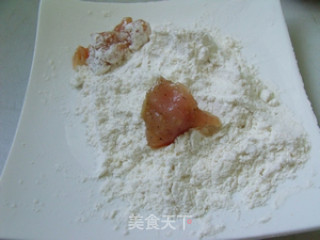 菠萝咕噜肉的做法步骤：4