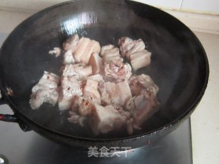 肉烧蛋的做法步骤：4