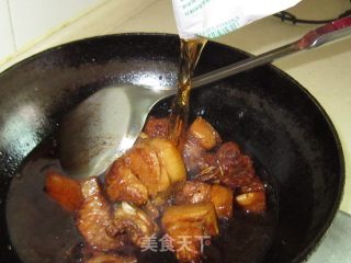 肉烧蛋的做法步骤：7