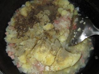 洋葱培根土豆泥的做法步骤：4