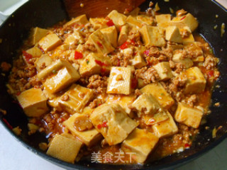 麻婆豆腐的做法步骤：7