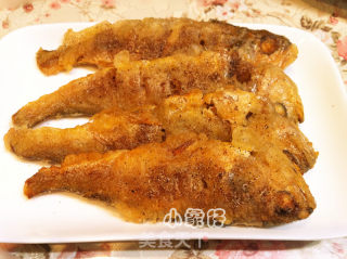 酥脆椒盐小黄鱼的做法步骤：10