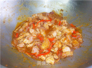 家常菜肴@@大马美食~~娘惹虾酱猪肉的做法步骤：9