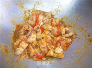 家常菜肴@@大马美食~~娘惹虾酱猪肉的做法步骤：10