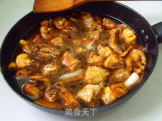 家庭版三杯鸡的做法步骤：5