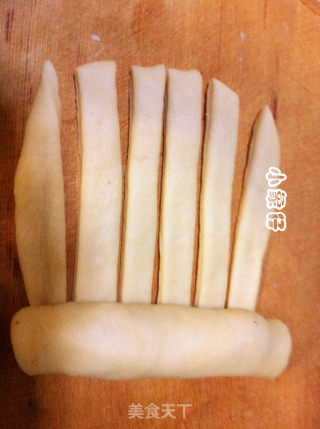 肉松毛毛虫面包的做法步骤：10