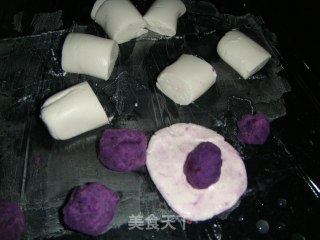 紫薯糯米糍的做法步骤：4
