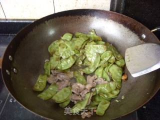 下饭好菜----扁豆煸肉片的做法步骤：13