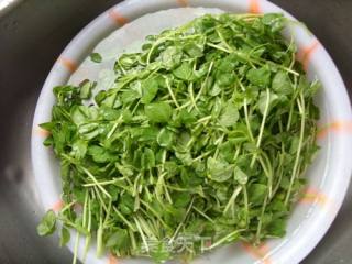 青翠欲滴----素炒豌豆苗的做法步骤：2