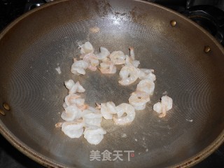 虾仁炒苦瓜的做法步骤：5