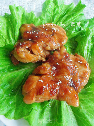 【荤菜】香煎鸡腿肉的做法步骤：11