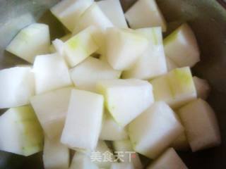 冬瓜红烧肉的做法步骤：3