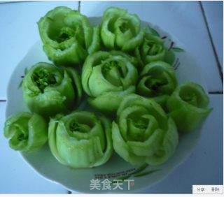 翡翠玫瑰的做法步骤：1