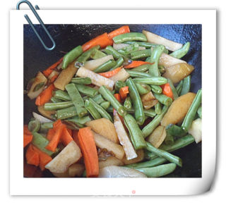 土豆炖豆角的做法步骤：7