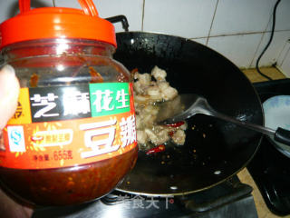 蒜薹回锅肉的做法步骤：3