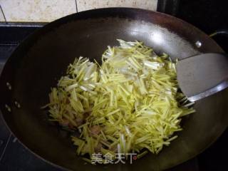 韭黄滑虾仁的做法步骤：8