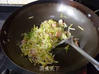 韭黄滑虾仁的做法步骤：10