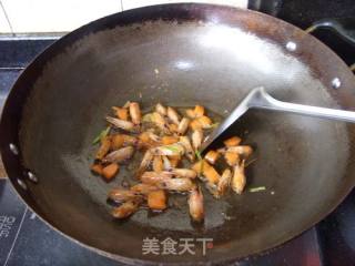 虾头烧豆腐的做法步骤：7