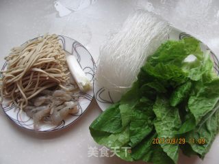 小白菜汤的做法步骤：1