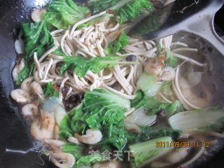小白菜汤的做法步骤：5