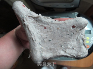黑芝麻粉面包的做法步骤：3