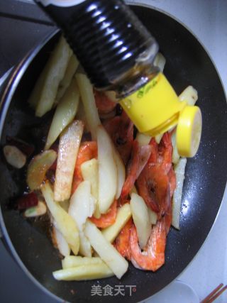 芝香土豆虾的做法步骤：8