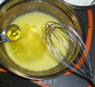红茶橙香戚风—— 电饭锅做的做法步骤：9