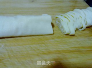 饭菜一体之代饭千张的做法步骤：1