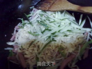 饭菜一体之代饭千张的做法步骤：6