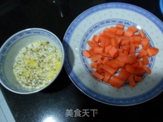 黄芪胡萝卜薏米米糊的做法步骤：3