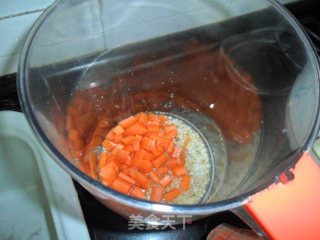 黄芪胡萝卜薏米米糊的做法步骤：5
