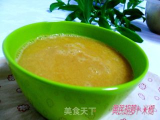 黄芪胡萝卜薏米米糊的做法步骤：8