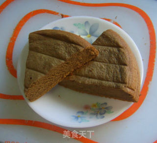香醇摩卡戚风—— 电饭锅做的做法步骤：15
