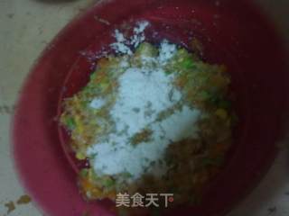 饭菜一体之田园鸡块热狗的做法步骤：5