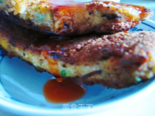 饭菜一体之田园鸡块热狗的做法步骤：8