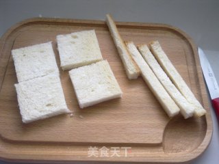 国庆节之早餐【奶酪吐司脆】的做法步骤：1