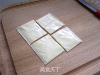 国庆节之早餐【奶酪吐司脆】的做法步骤：2