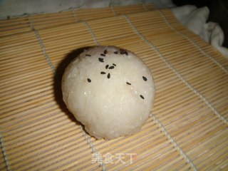 紫薯糯米团的做法步骤：9
