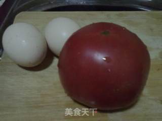 饭菜一体之番茄蛋焖面的做法步骤：1